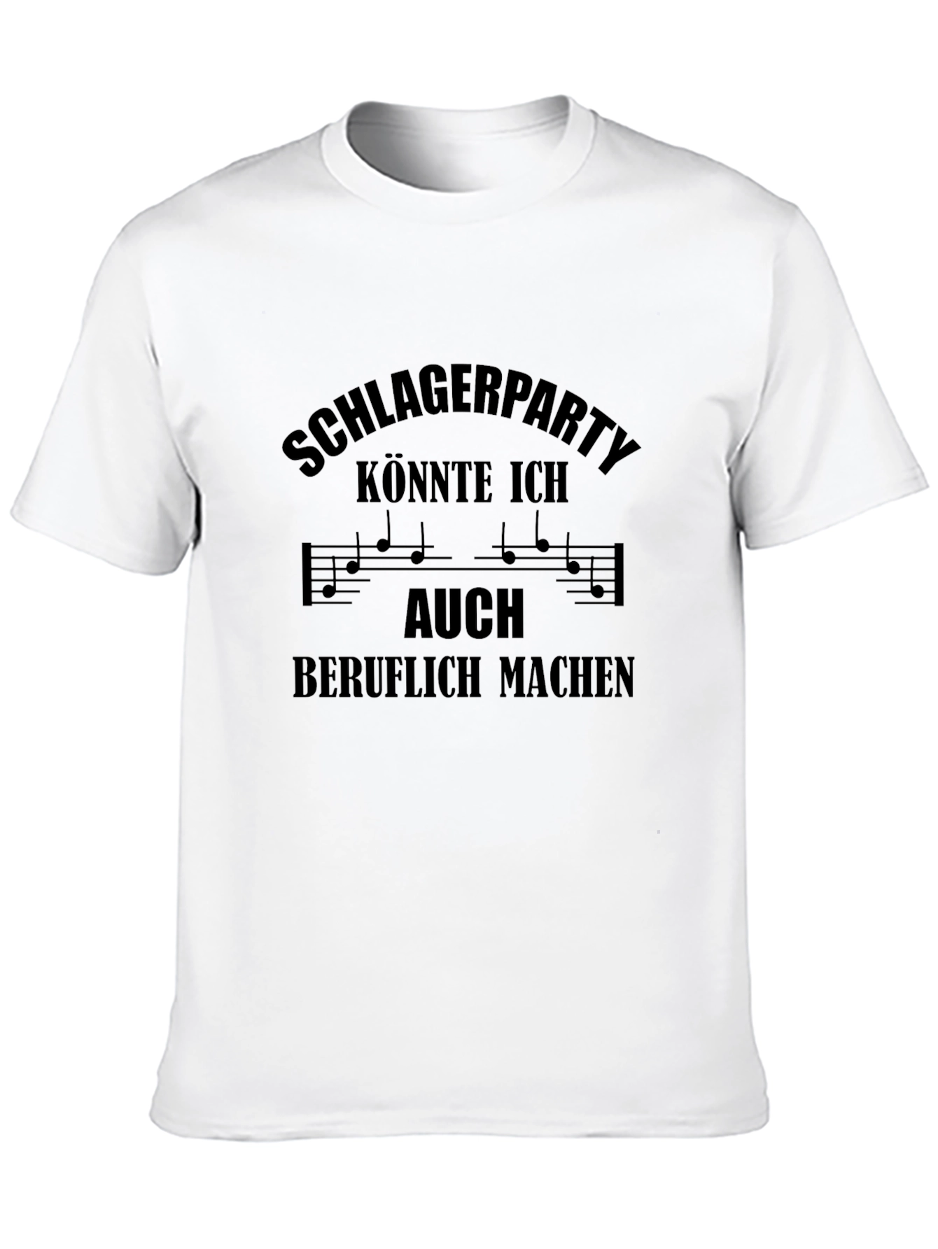 Schlagerparty Black T-Shirt