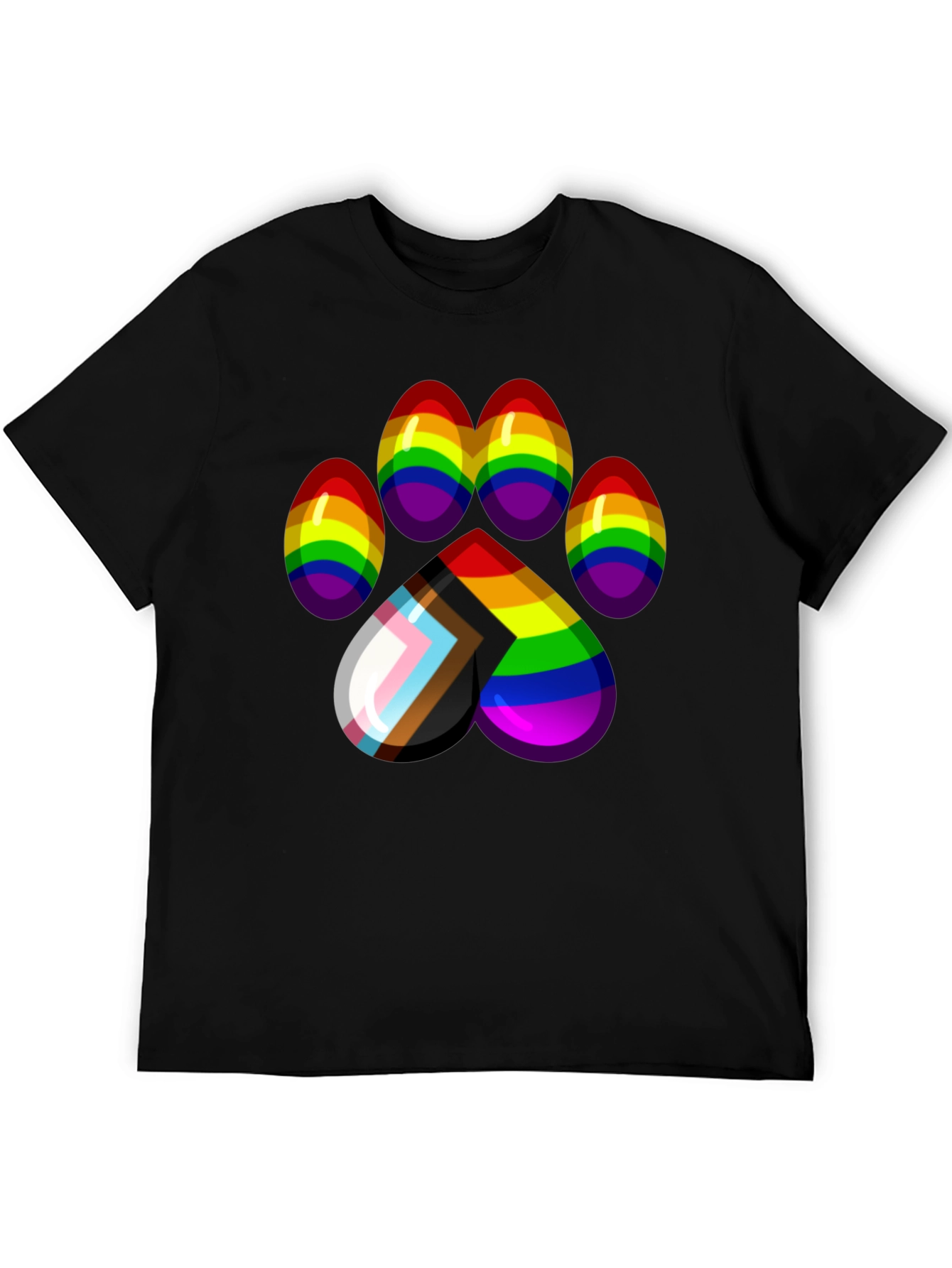 Pride Paw Print T-Shirt