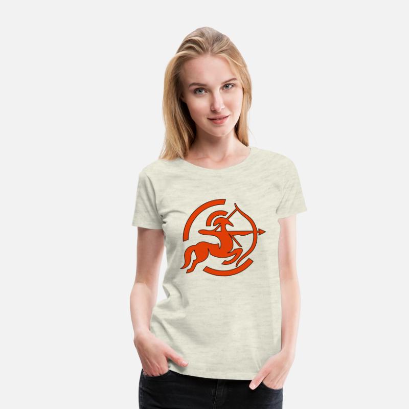 Zodiac Sagittarius Arc Icon Minimalistic In Red