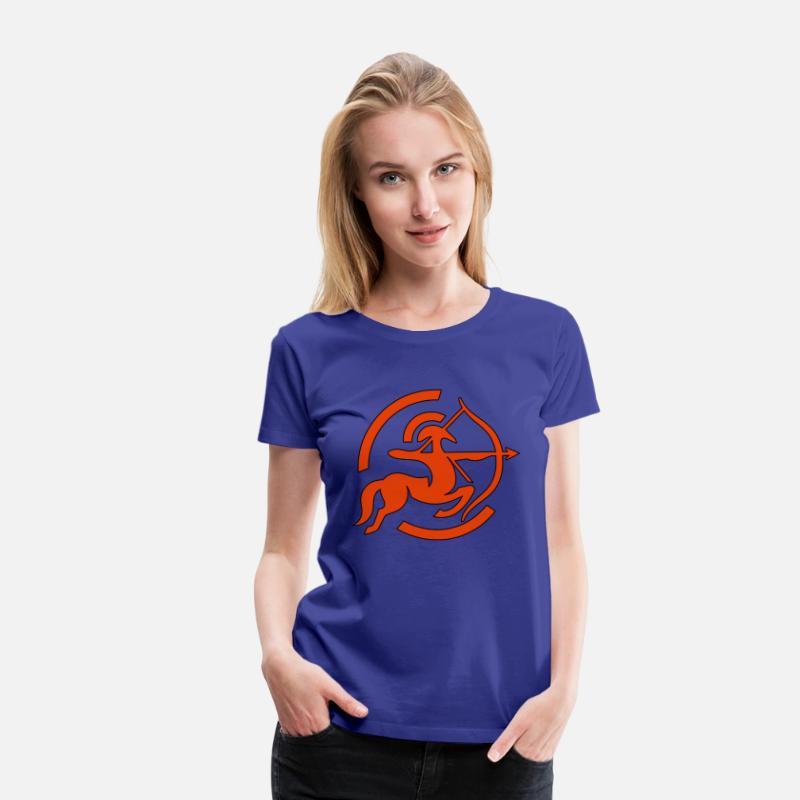 Zodiac Sagittarius Arc Icon Minimalistic In Red