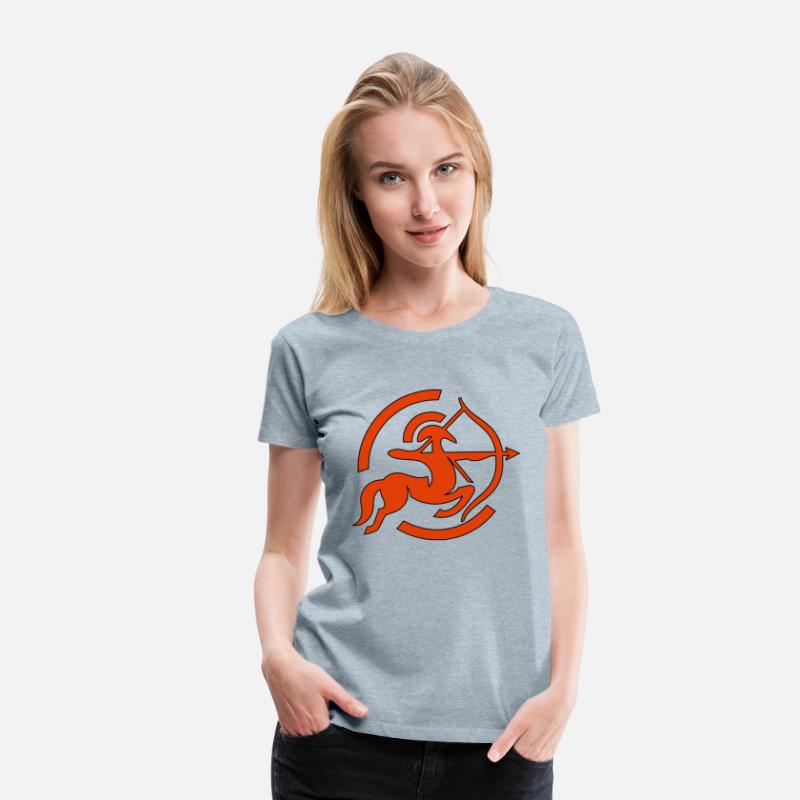 Zodiac Sagittarius Arc Icon Minimalistic In Red