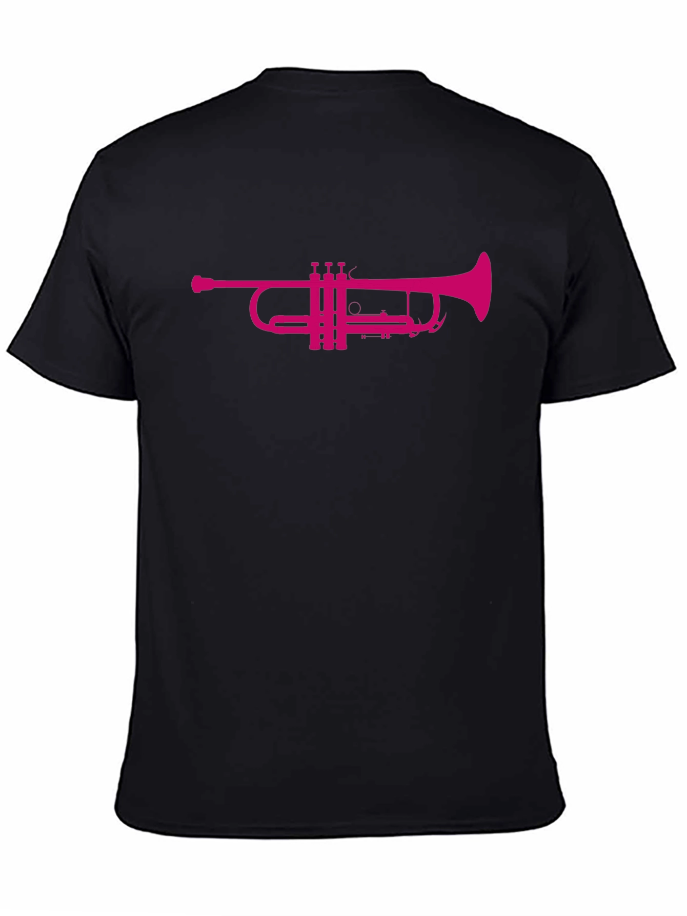 Black Trumpet Graphic Tee - Stylish Music Lover Apparel